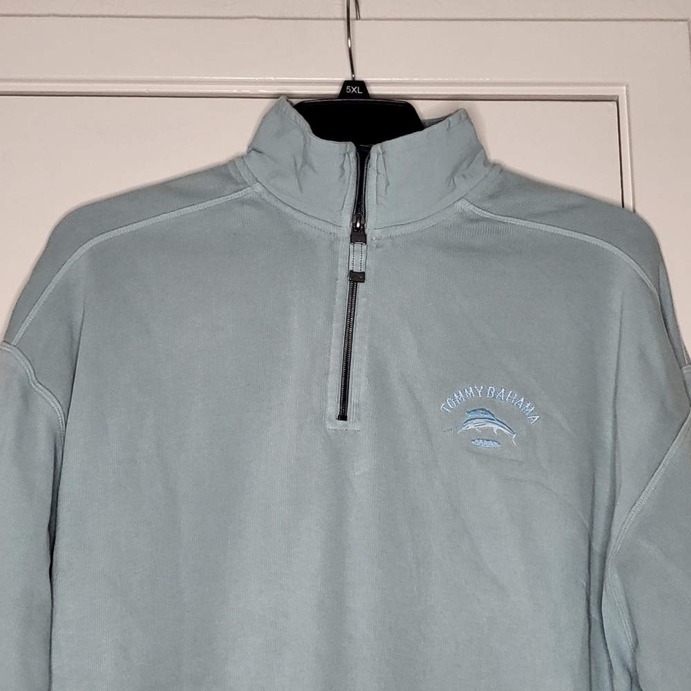 Tommy Bahama relax 1/4 zip pullover size L
